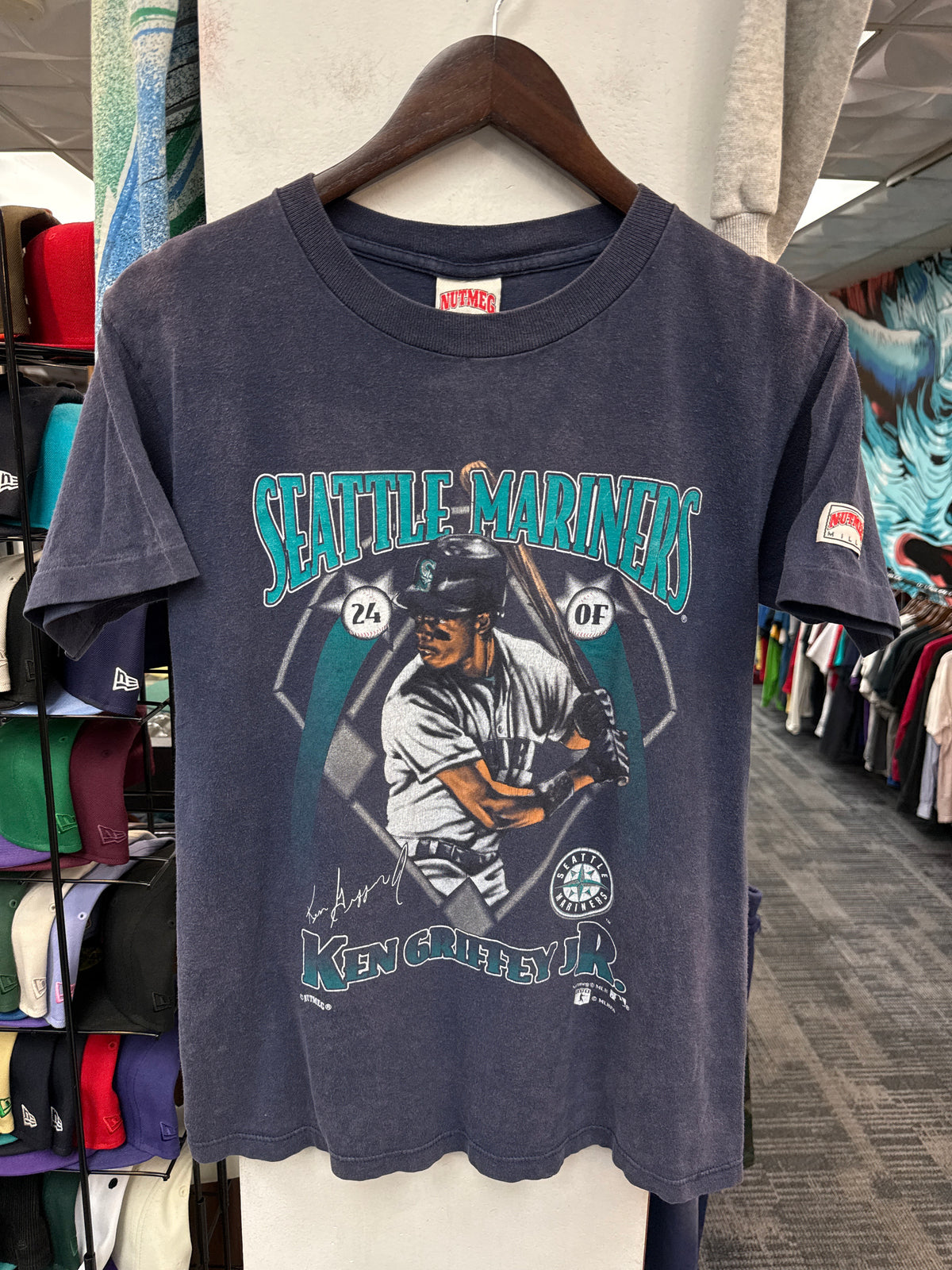 Vintage Nutmeg Seattle Mariners Ken Griffey Jr. Tee