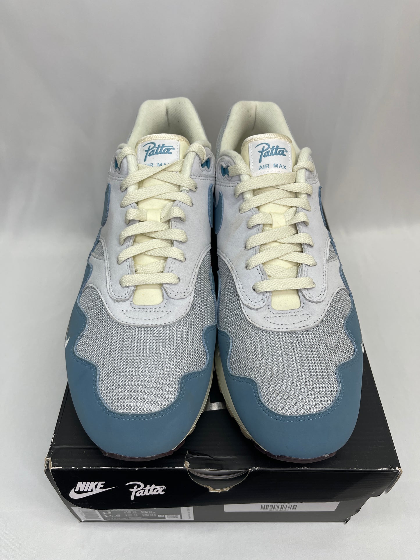 Preowned Patta Air Max 1 Aqua