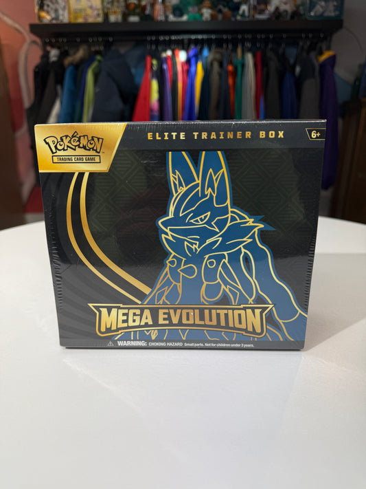 New Pokémon Mega Evolution Lucario Elite Trainer Box