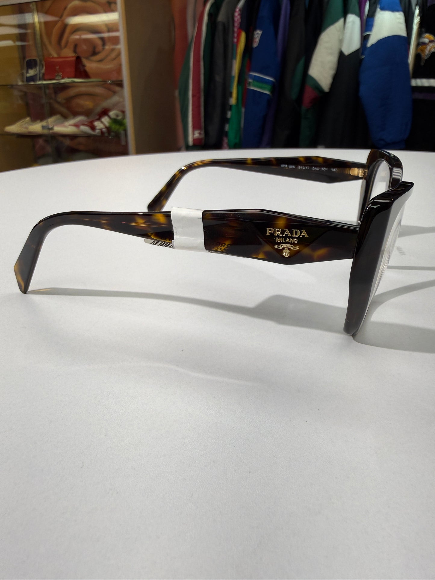 Prada VPR 18W Cat-Eye Tortoise Glasses