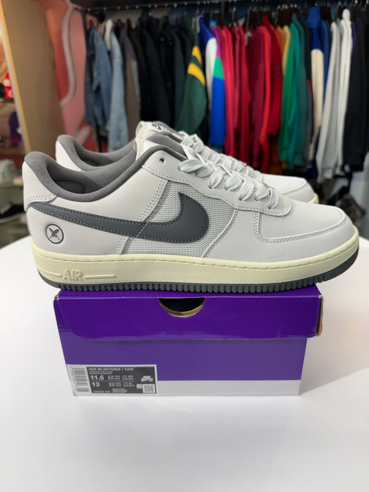 New Yuto Horigome Iron Grey AF1 SB