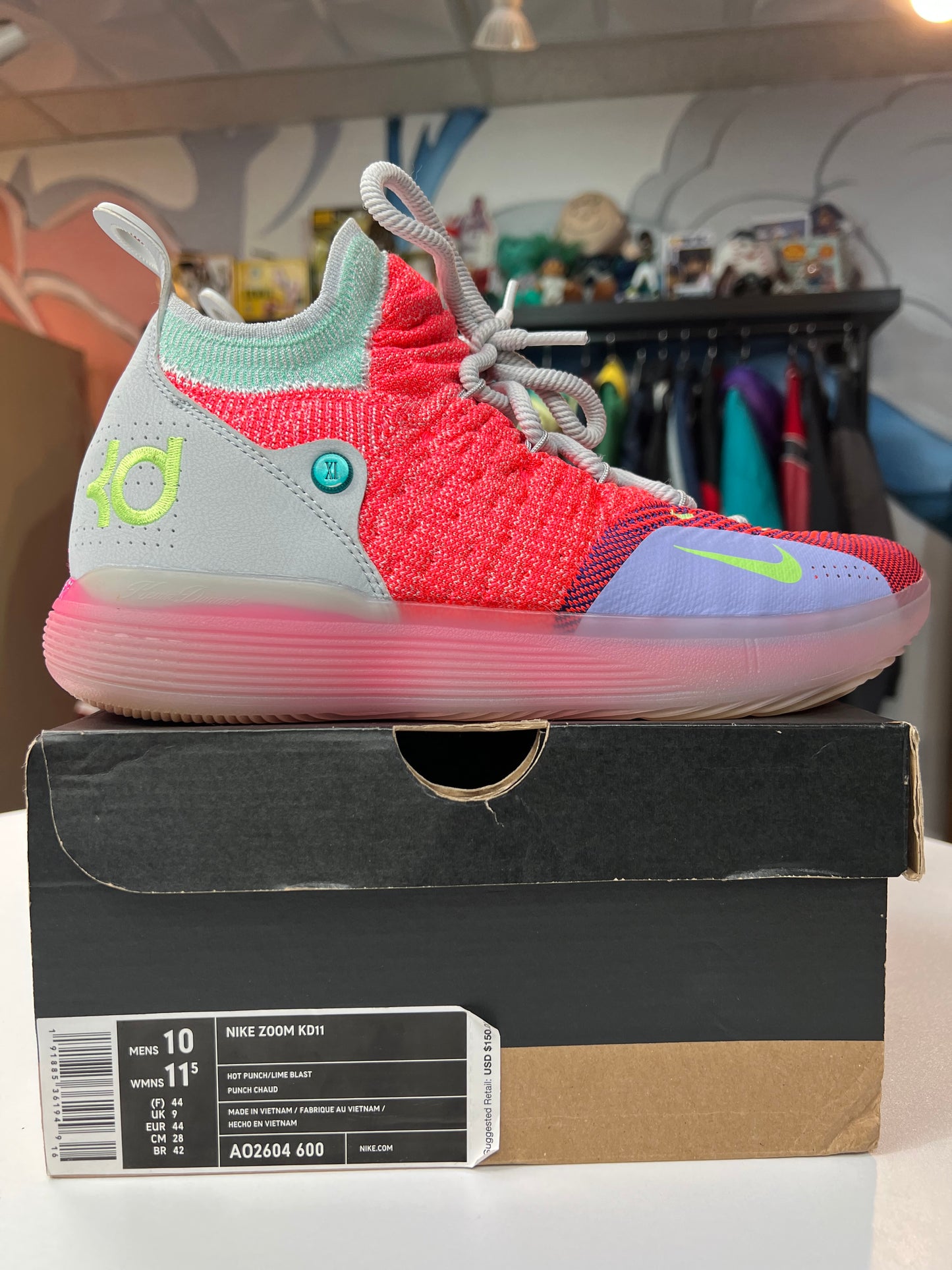 Preowned Nike Zoom KD 11 EYBL