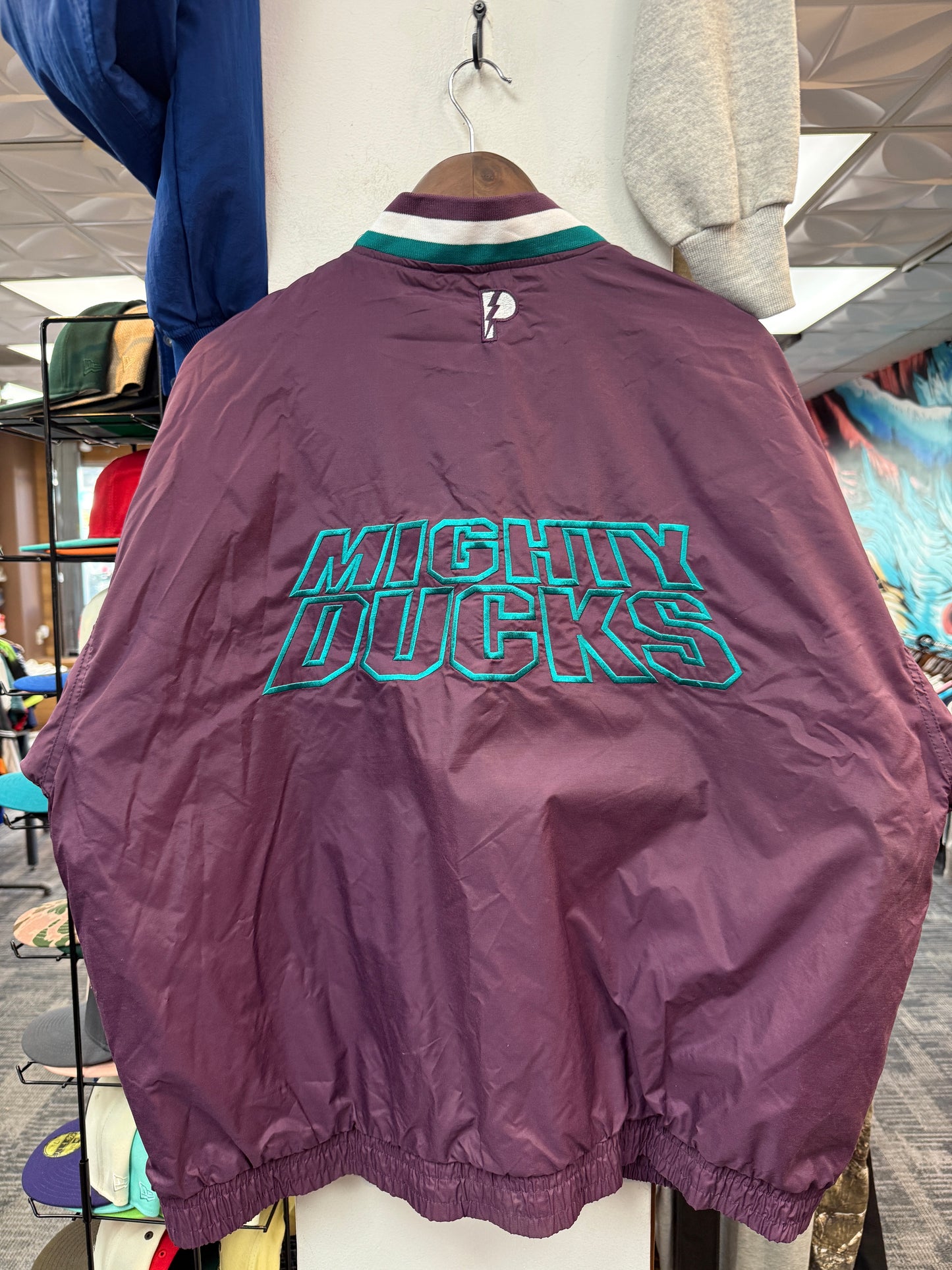 Vintage Mighty Ducks Varsity Jacket