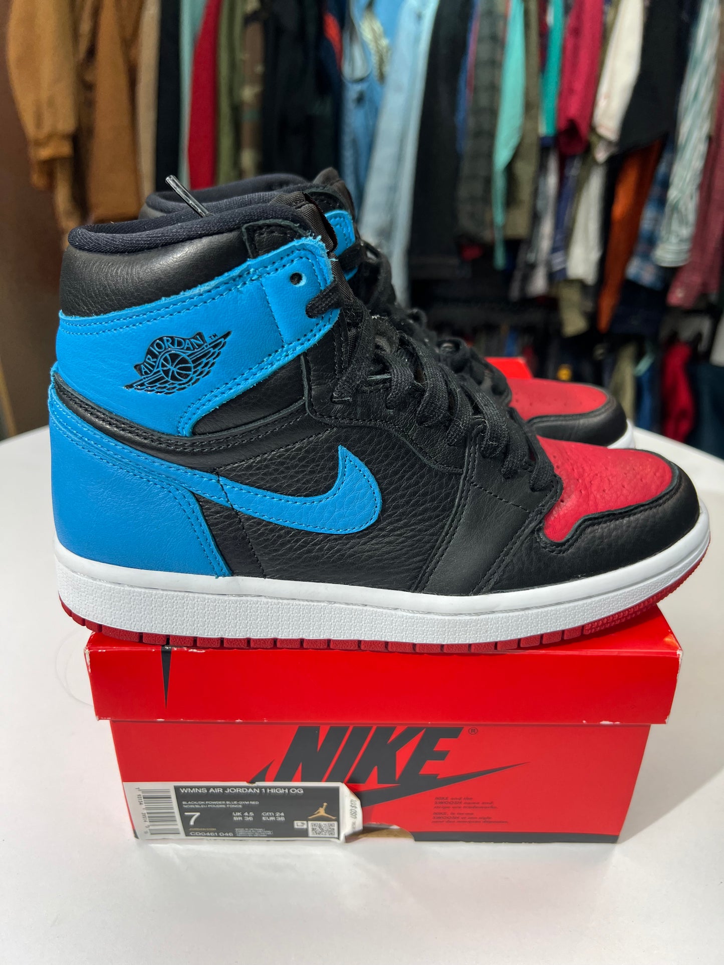 Preowned Jordan 1 ‘NC to Chicago’