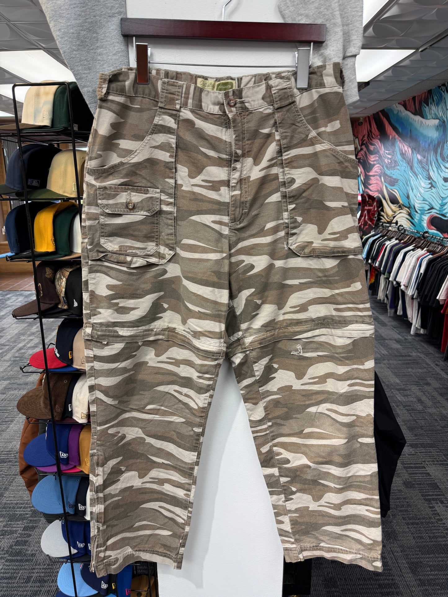 Vintage Cabela’s Convertible Camo Cargo Pants