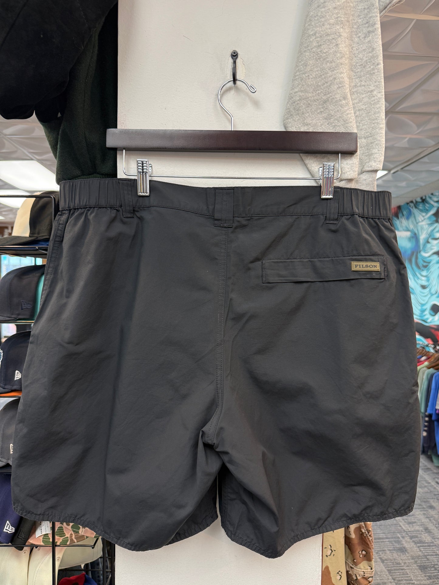 Filson Black Shorts