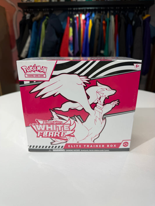 New Pokémon Scarlet & Violet White Flare Elite Trainer Box
