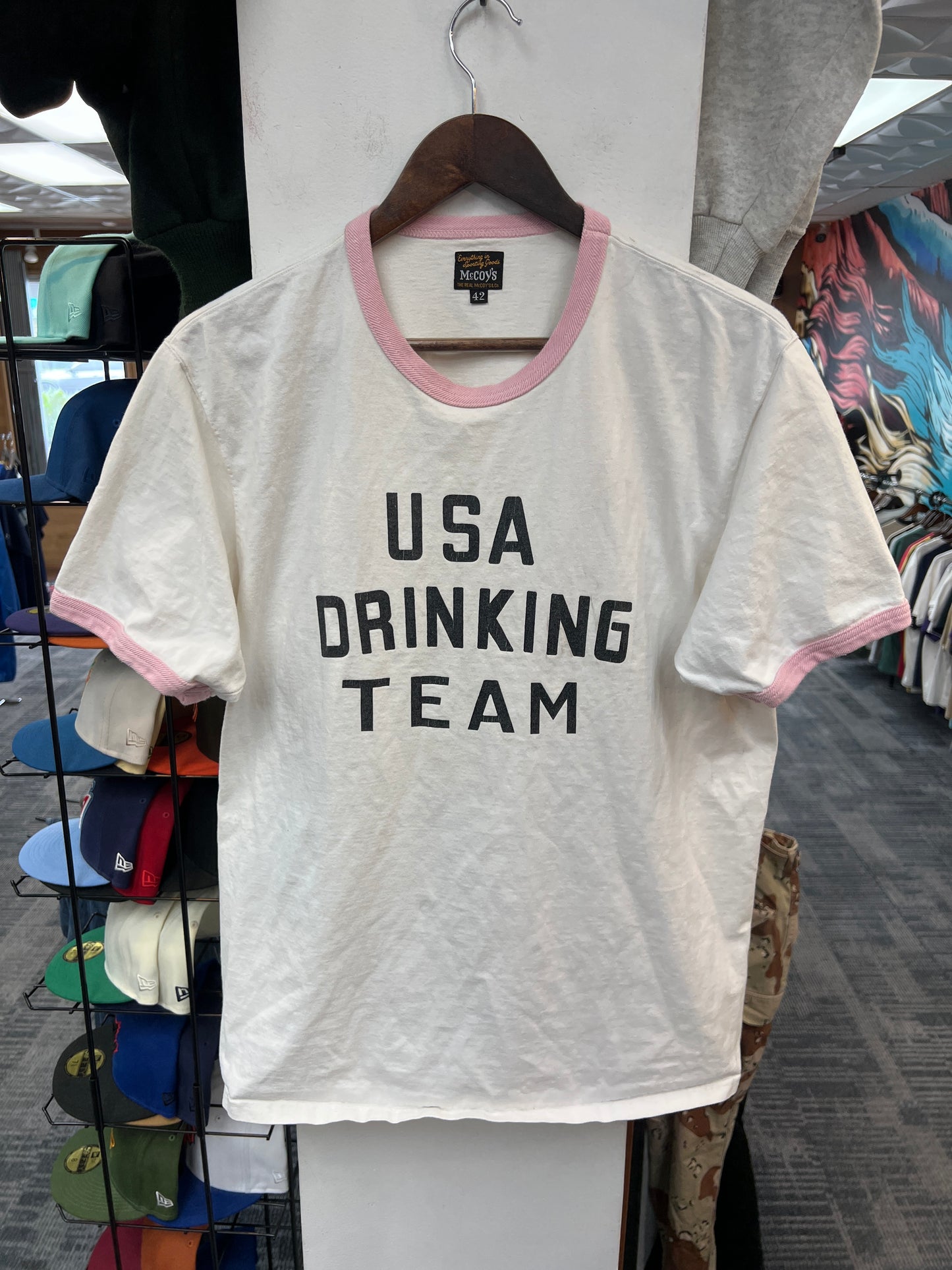 Vintage McCoys Drinking Team Tee