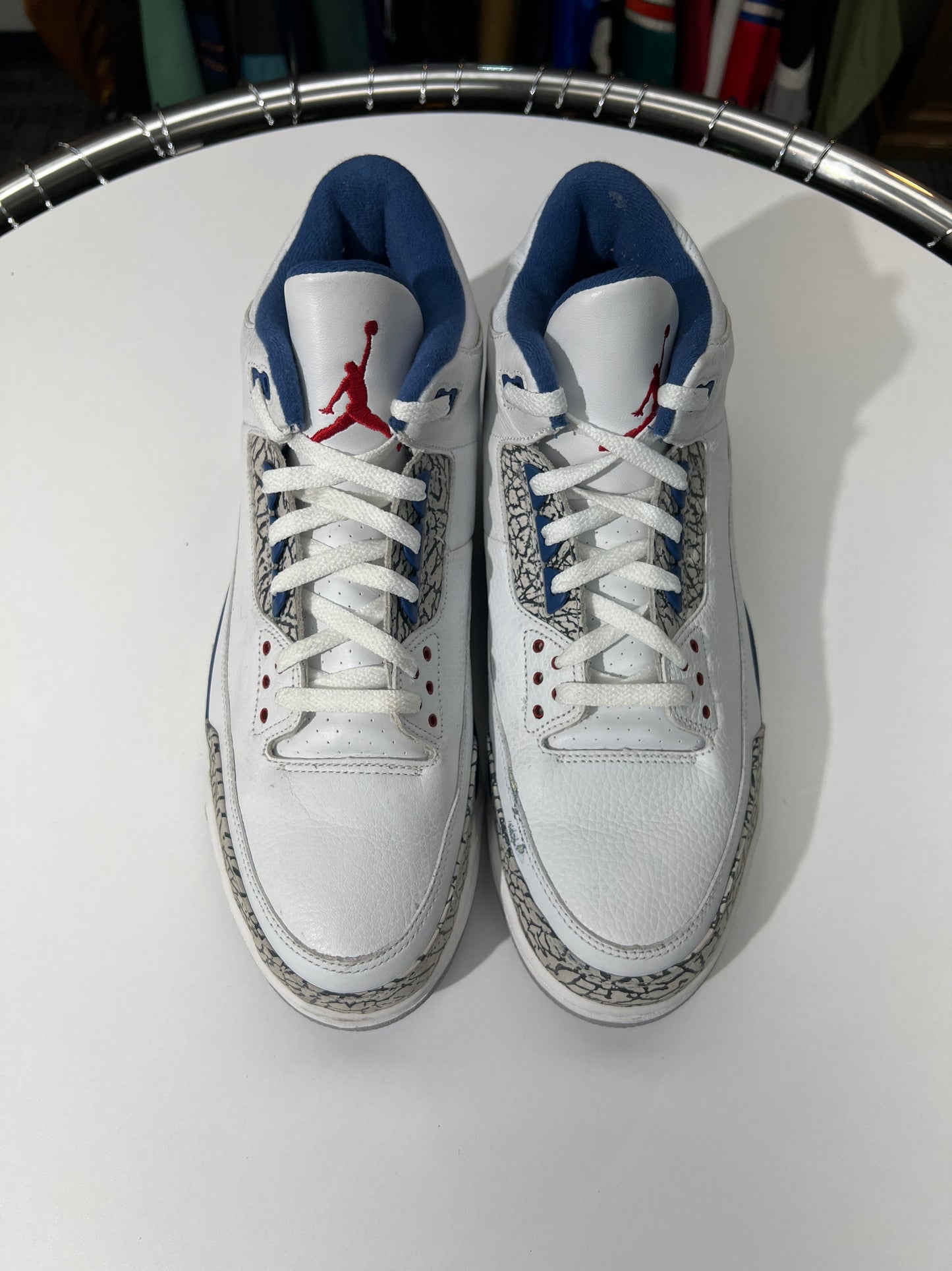 Preowned Jordan 3 Retro True Blue 2001