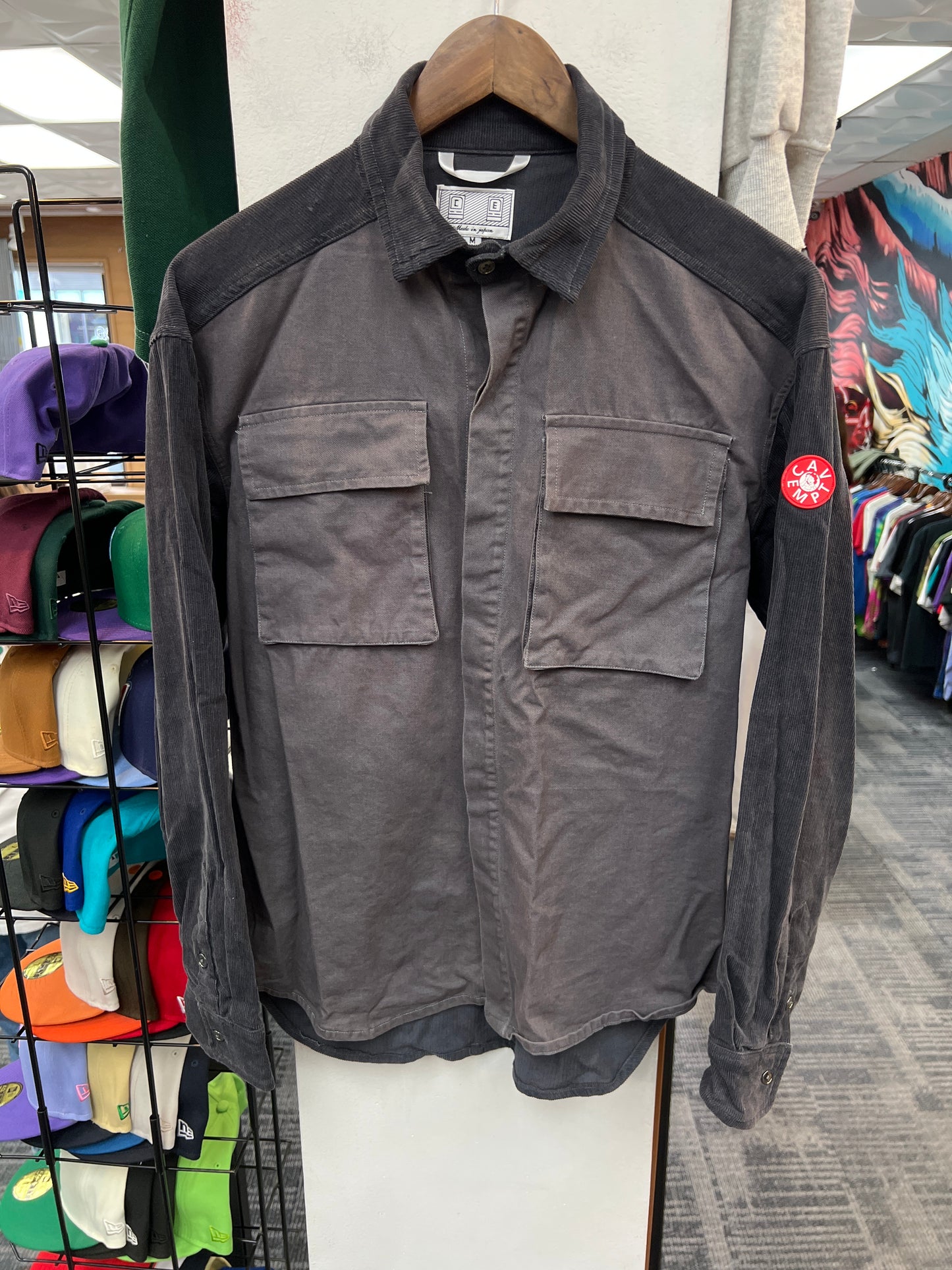 Cav Empt Big Cord Twill Button Up