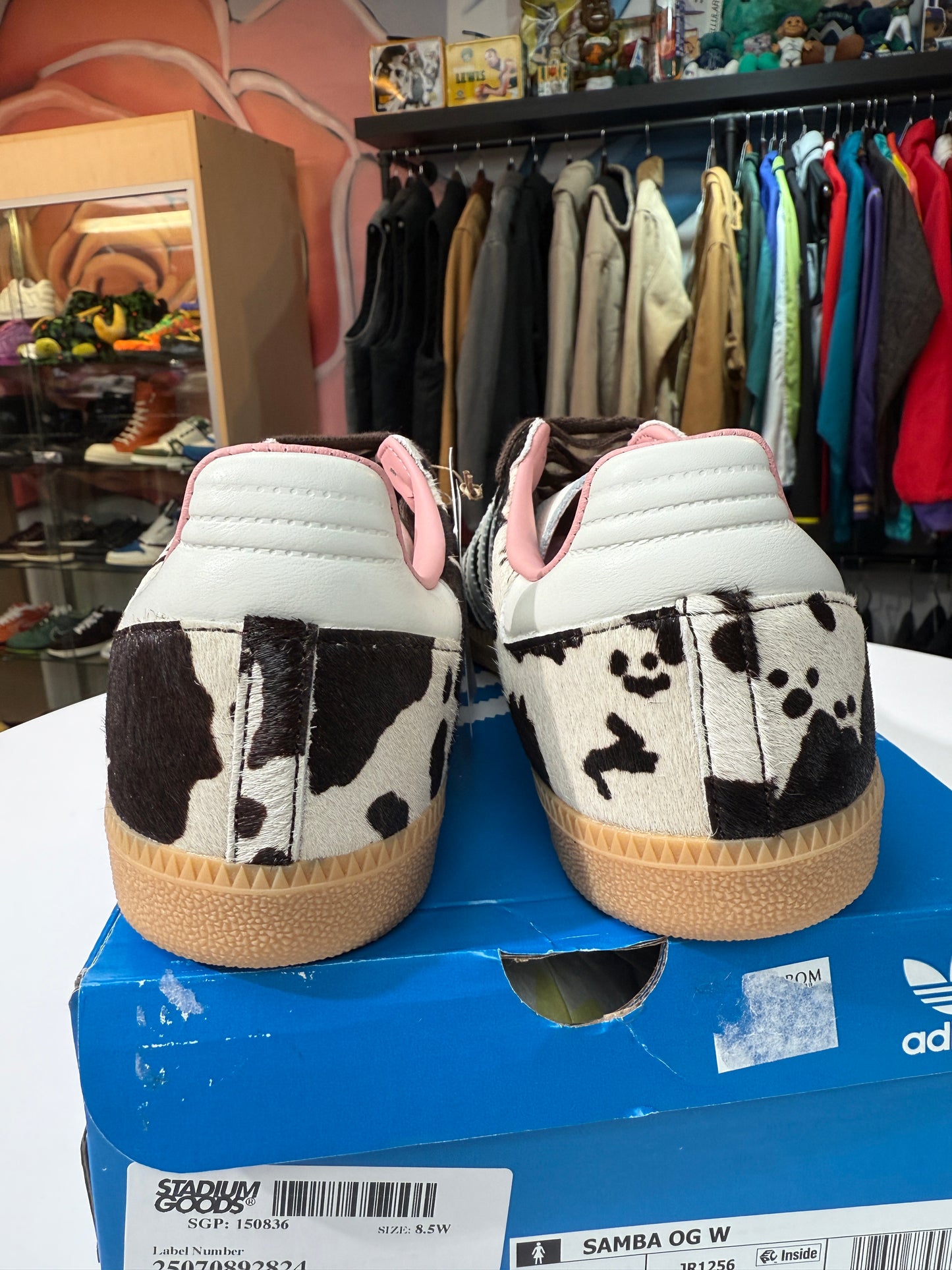 New Cowprint Adidas Samba OG