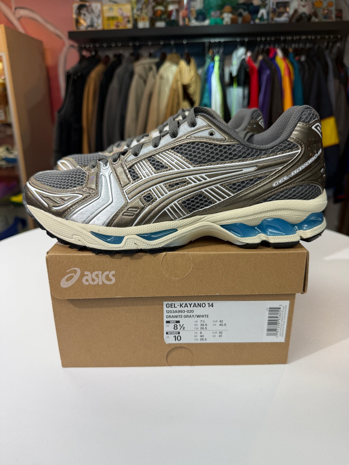 New Kith Chicago Asics Gel-Kayano 14