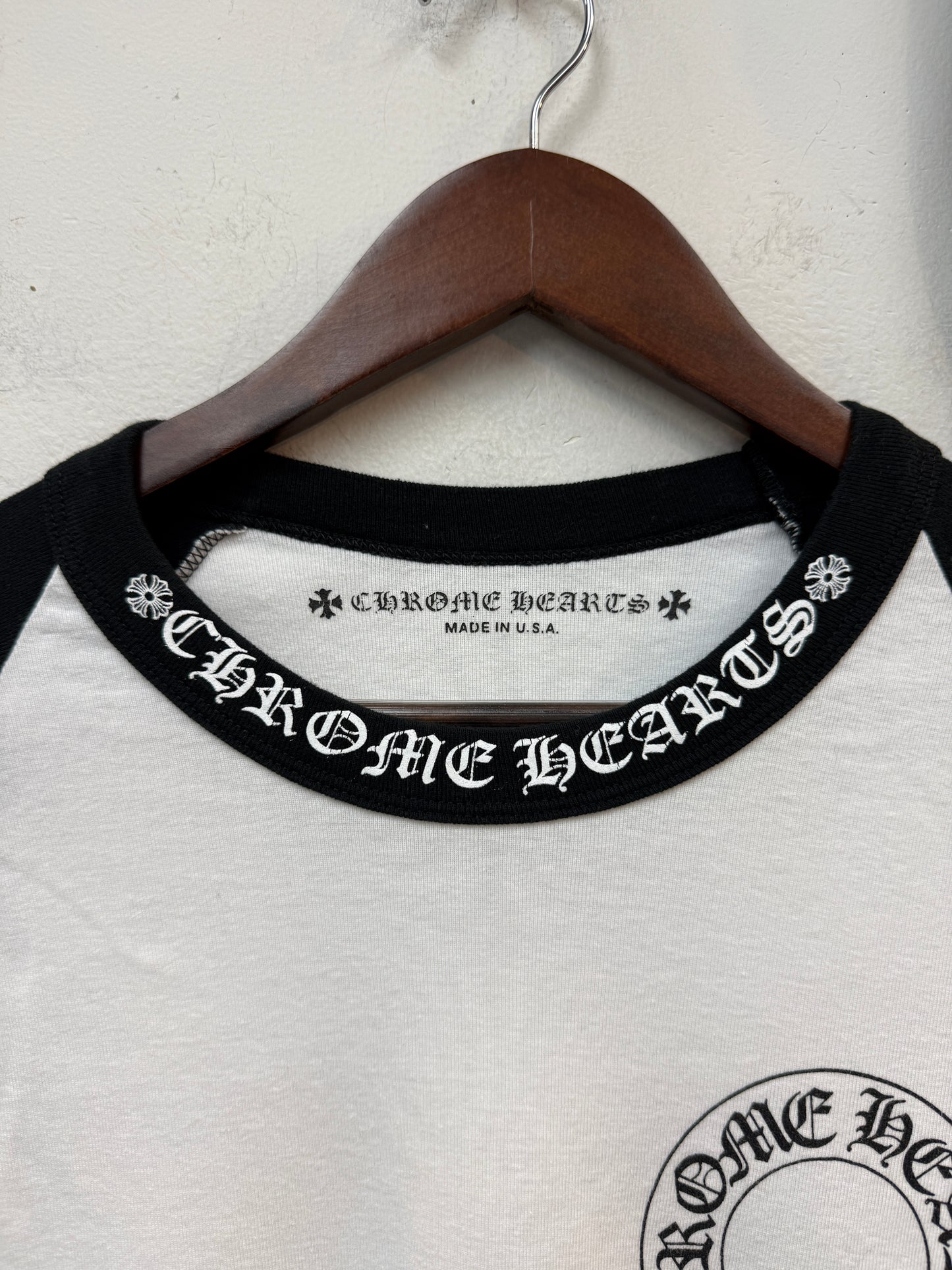 Chrome Hearts Horseshoe Raglan Tee