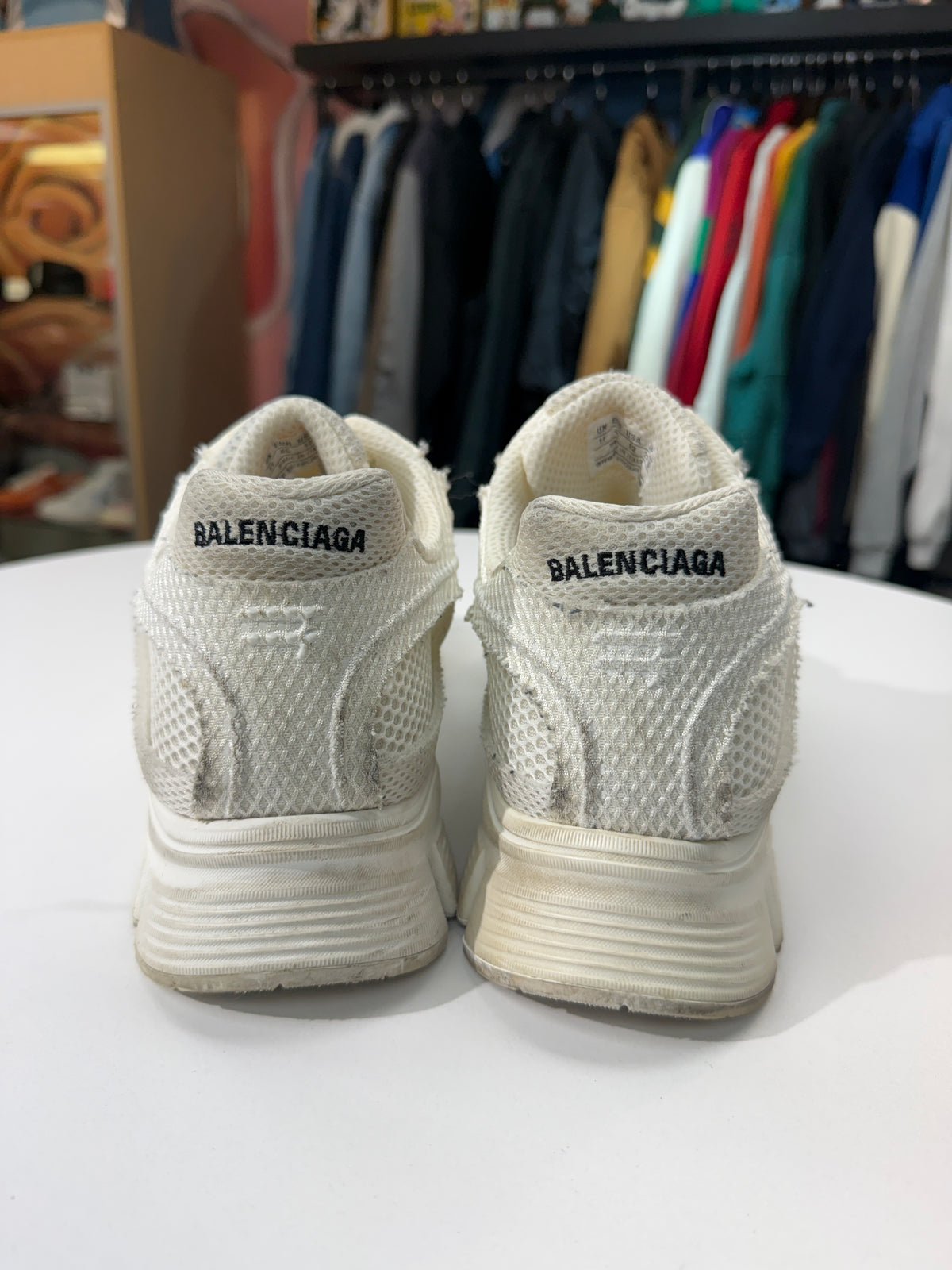 Preowned Balenciaga Phantom Mesh Sneaker