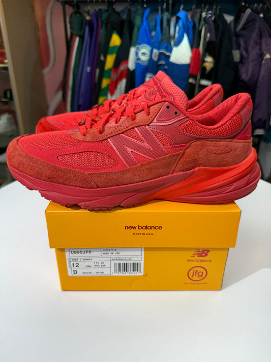 Preowned Joe Freshgoods Paris Red New Balance 990v6