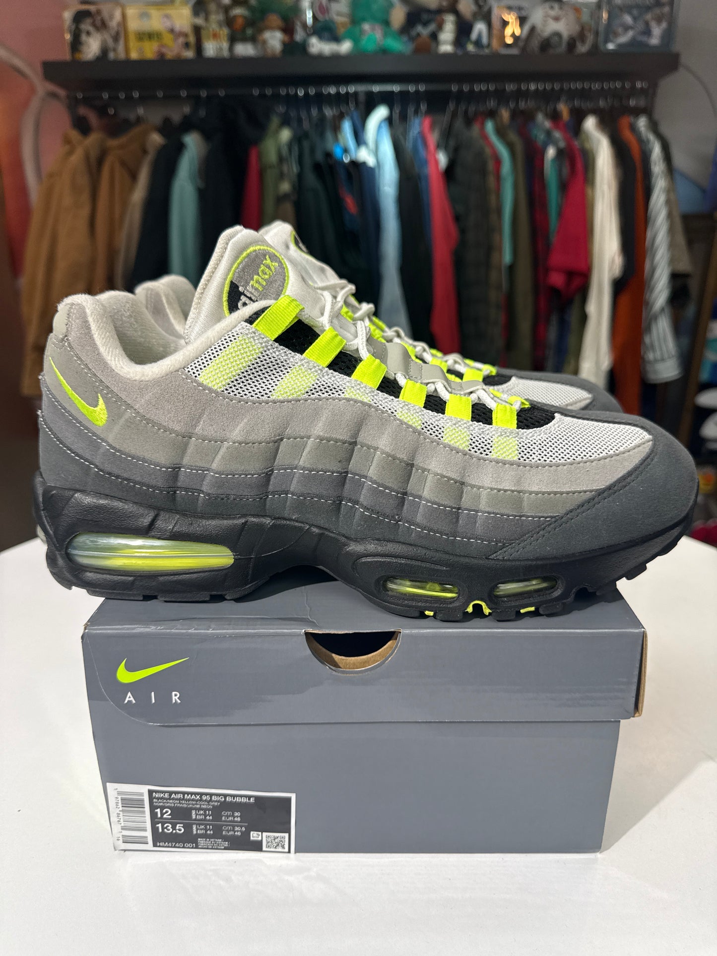 Preowned Nike Air Max 95 OG Neon Big Bubble