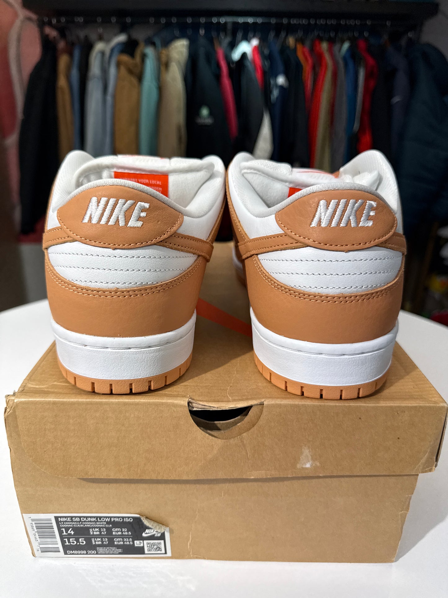 New Nike SB Dunk Low Light Cognac