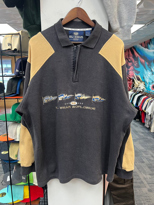 Vintage Wu Wear Worldwide Quarter Zip