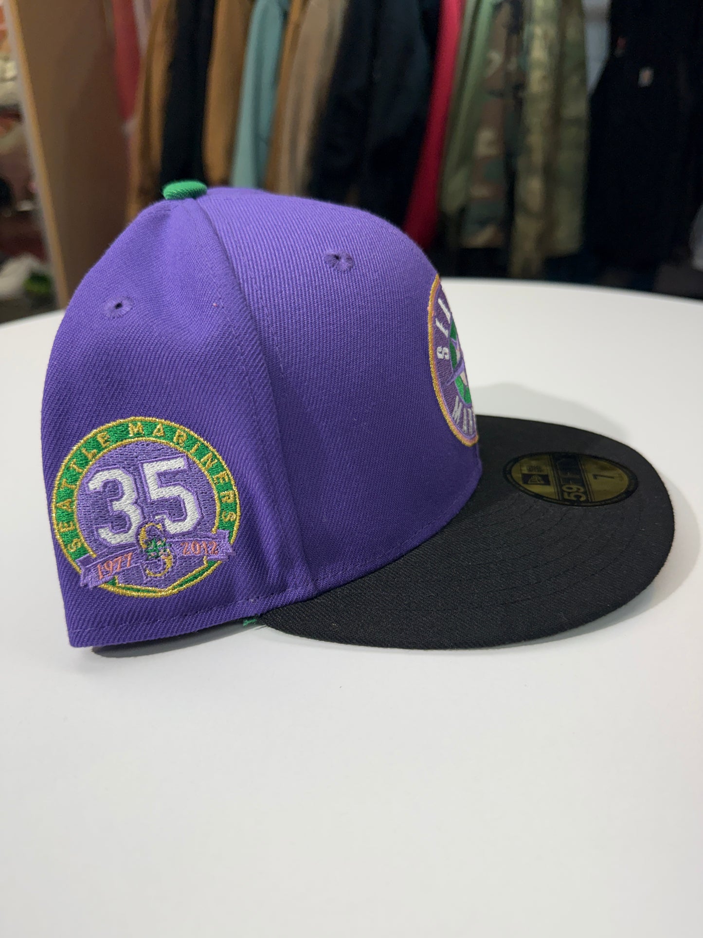 New Mariners Varsity Purple Fitted