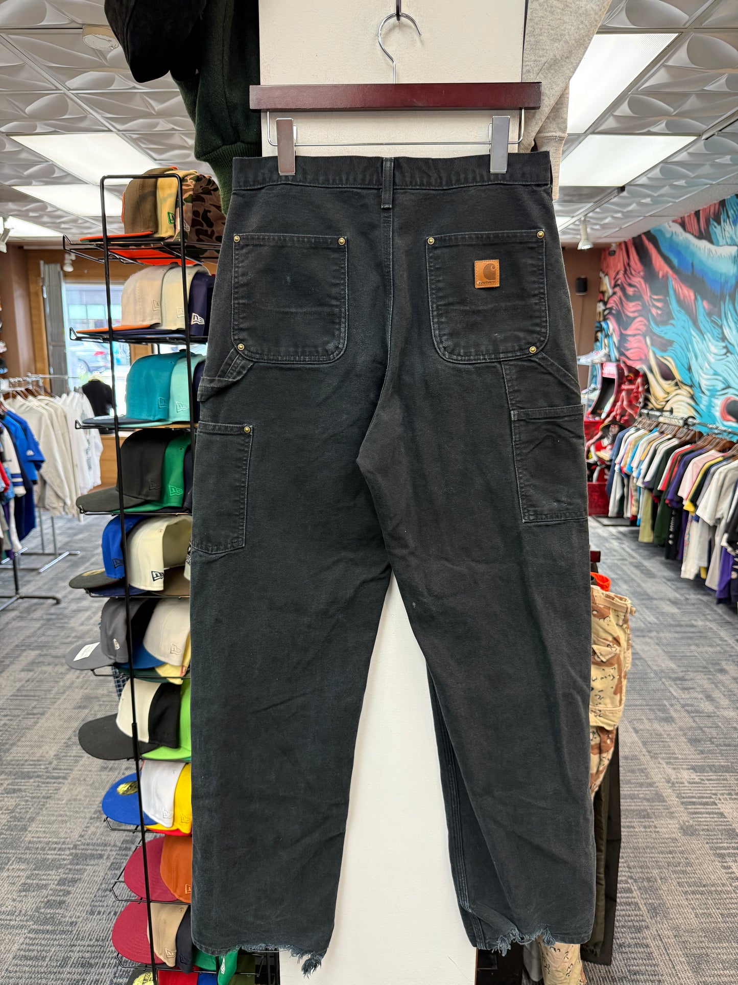 Vintage Carhartt Black Double Knee Pants