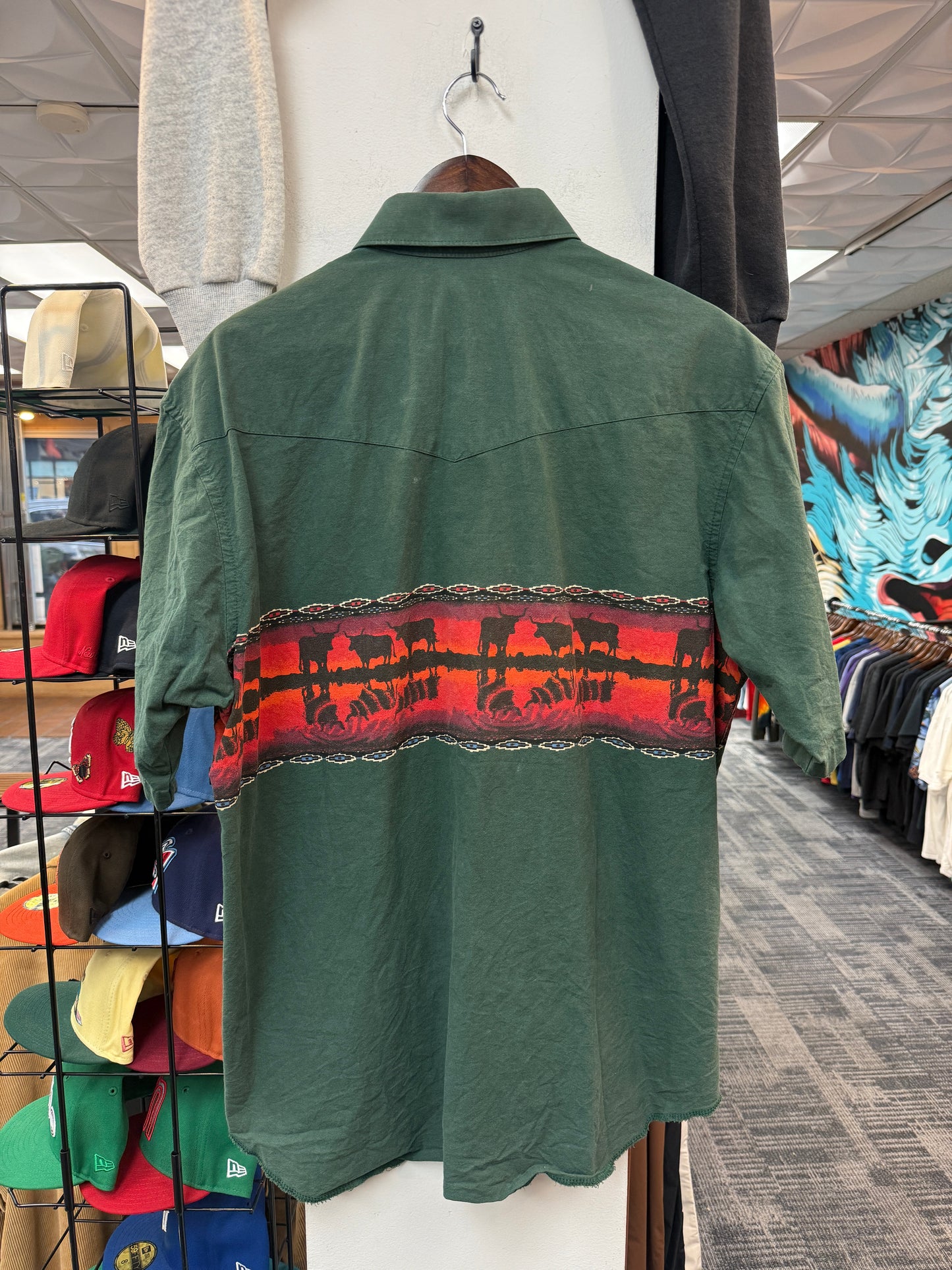 Vintage Wrangler Safari Button Up