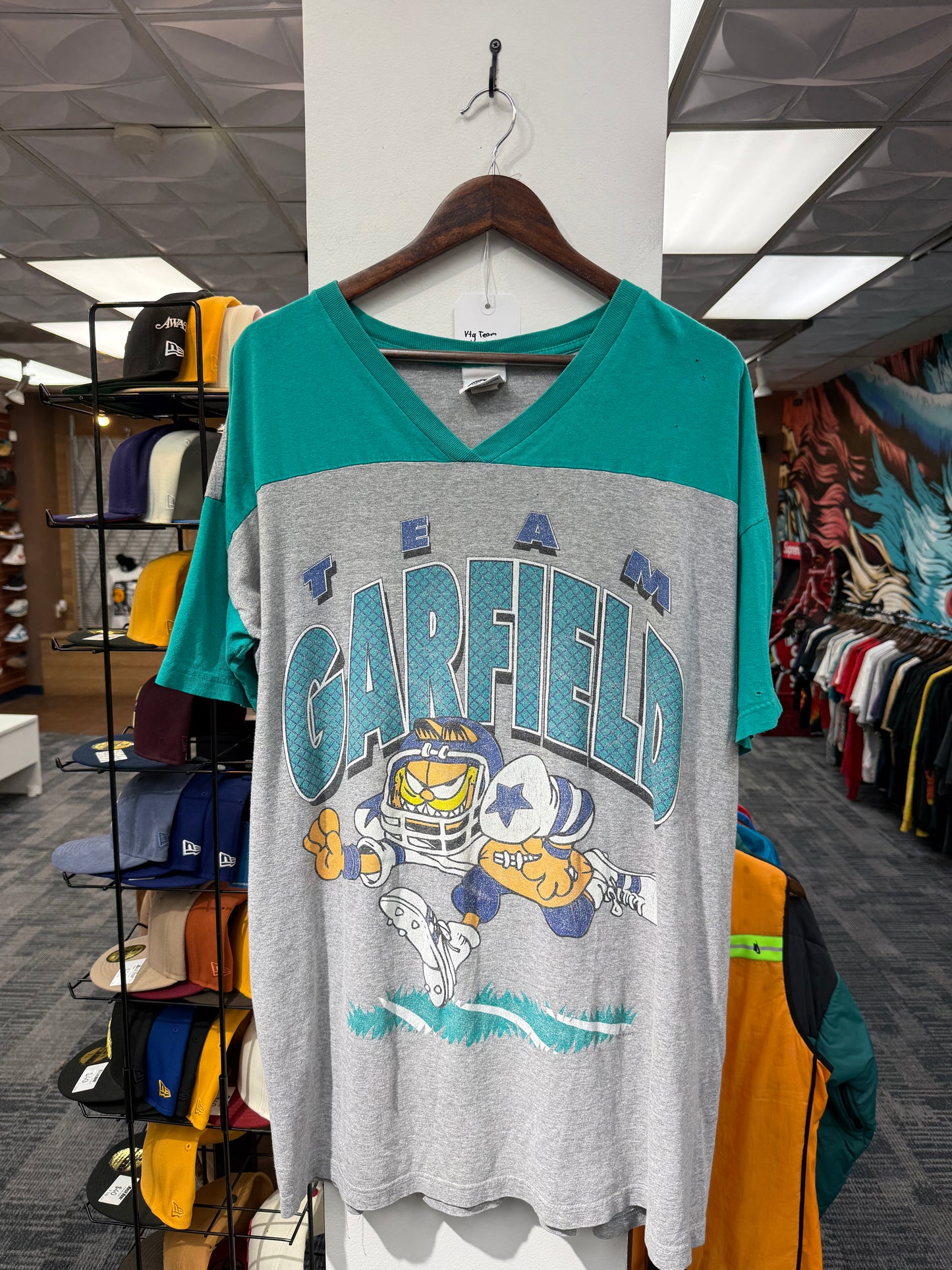 Vintage Team Garfield Sleep Shirt