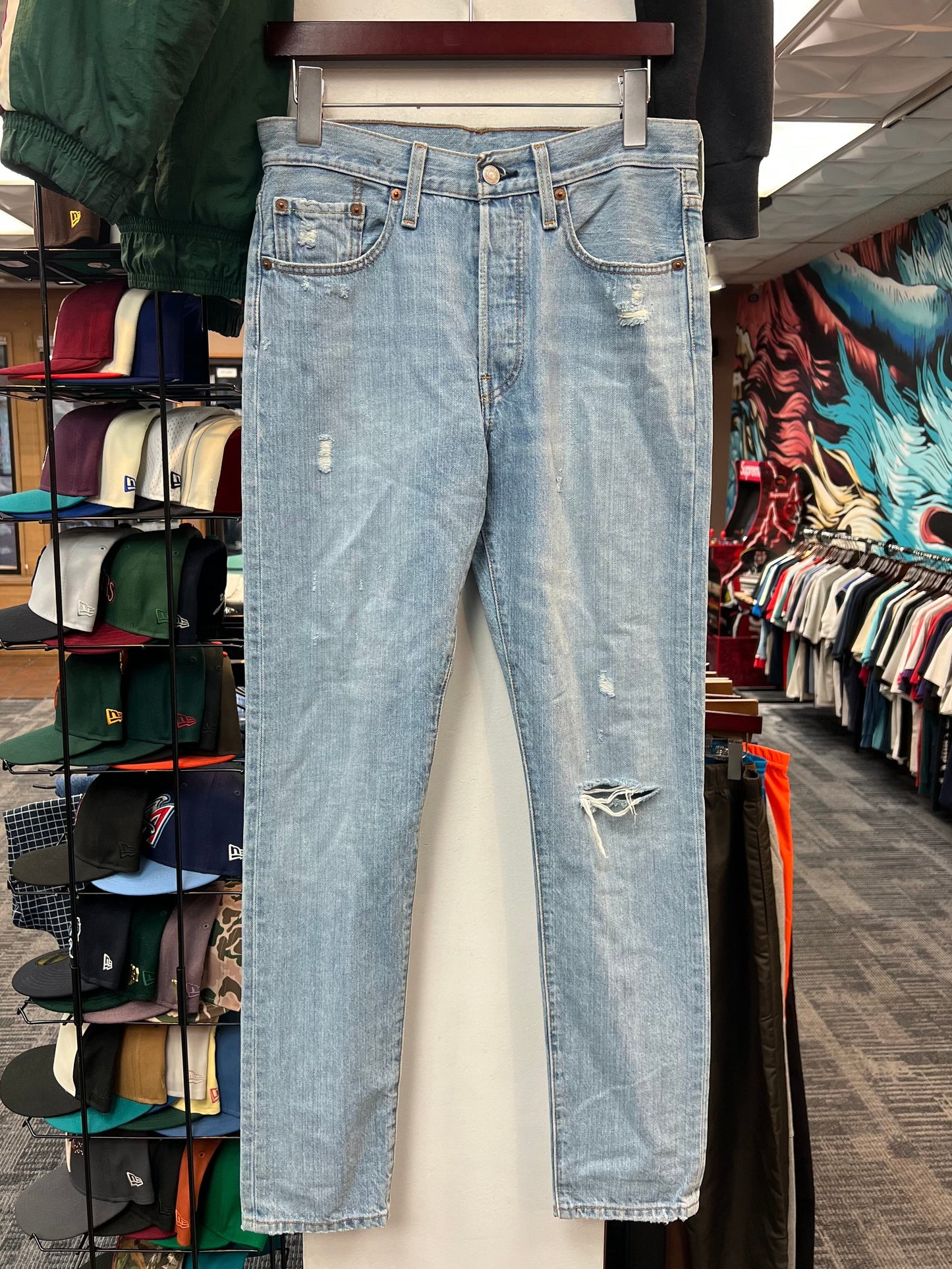 Levi’s 501 Light Blue Jeans