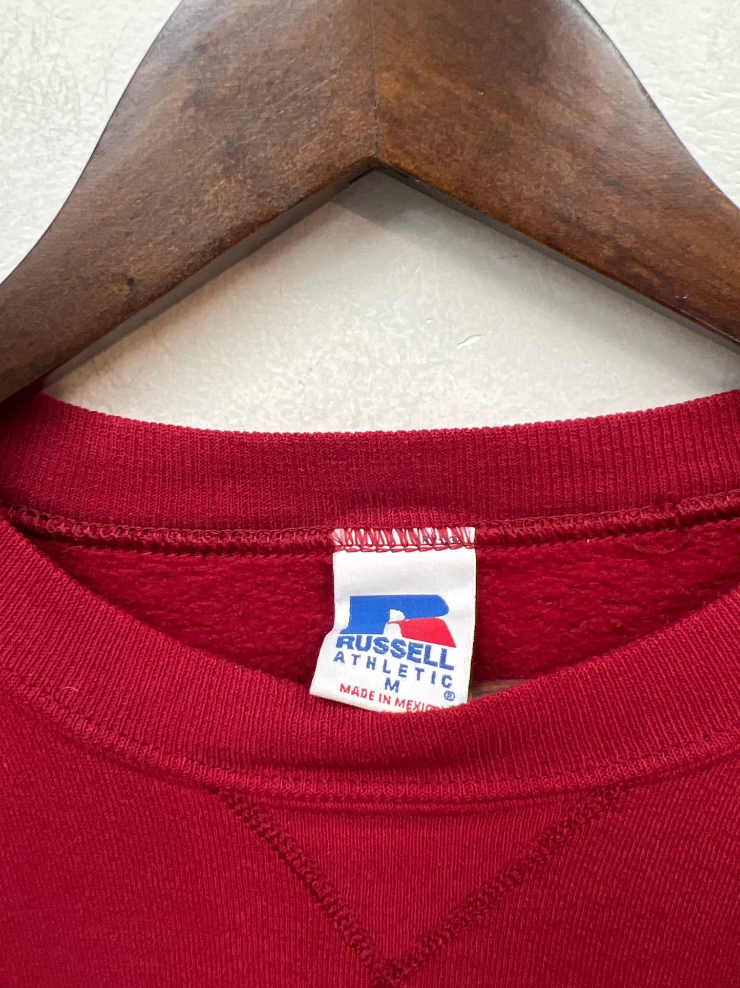 Rush Crest Dark Red/Blue Crewneck