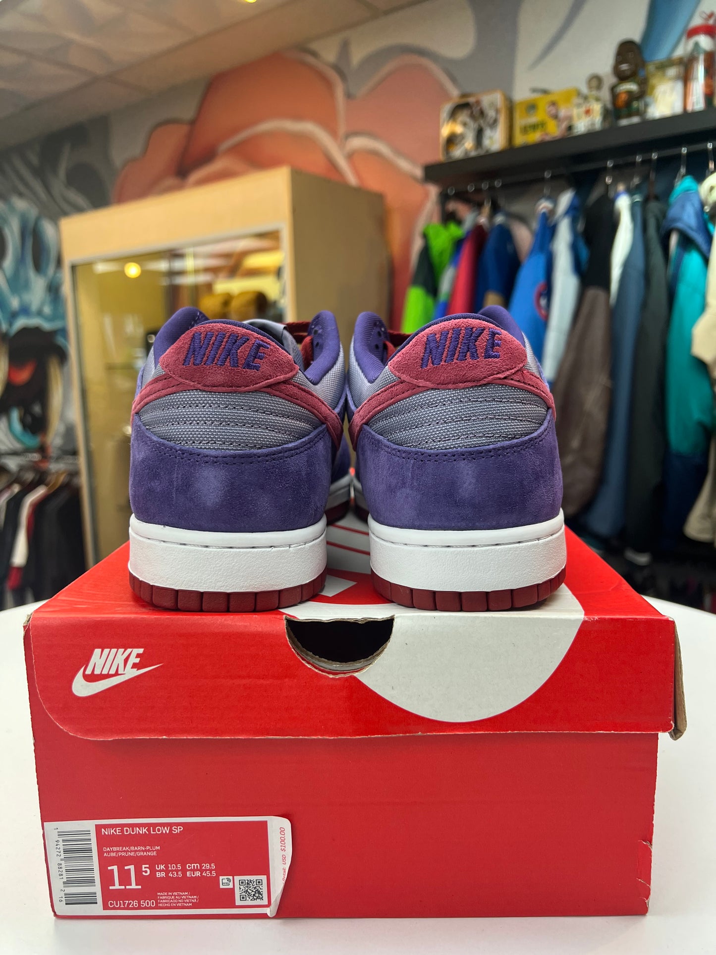 New Nike Dunk Low Plum