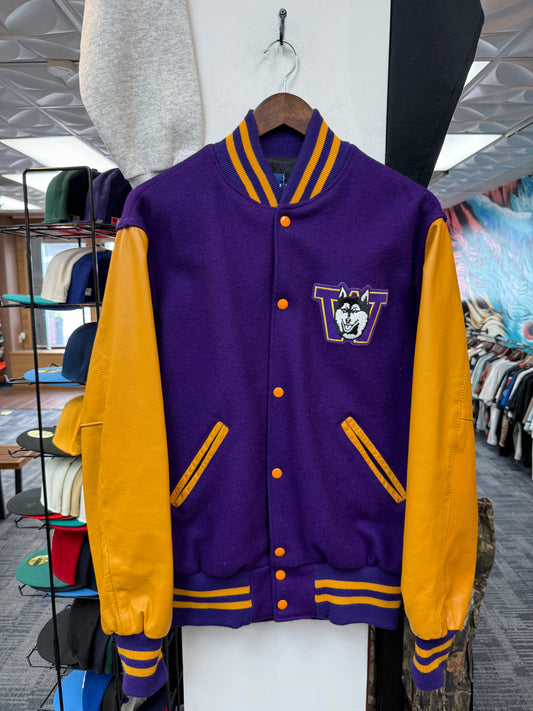Vintage UW Huskies Varsity Jacket