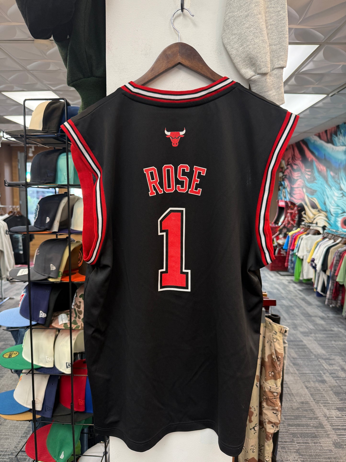 Adidas Derrick Rose Bulls Jerseys