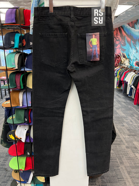 Raf Simons SS21 Black Redux Freedom Window Jeans