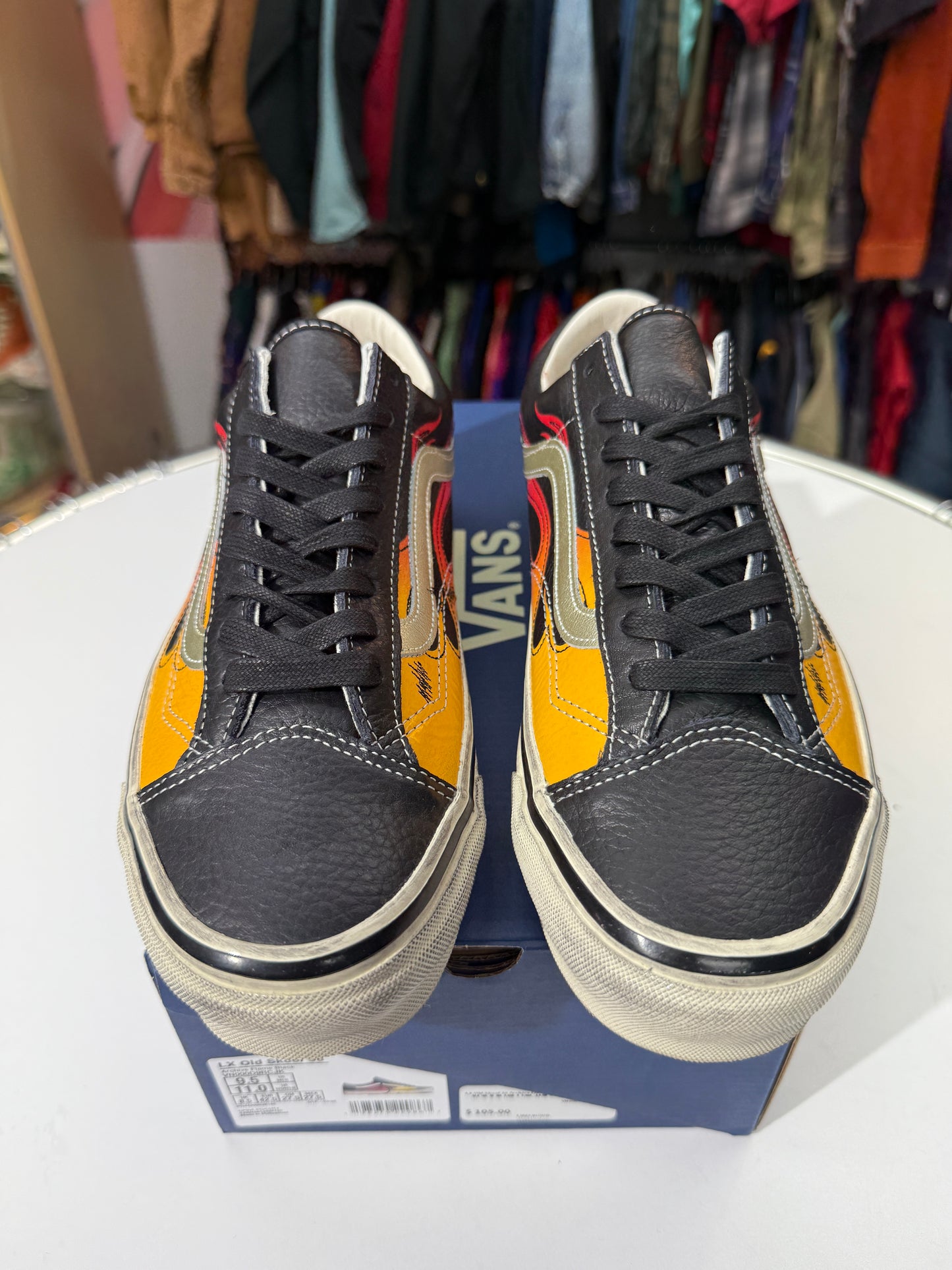 New Archive Flame Black Vans Old Skool 36