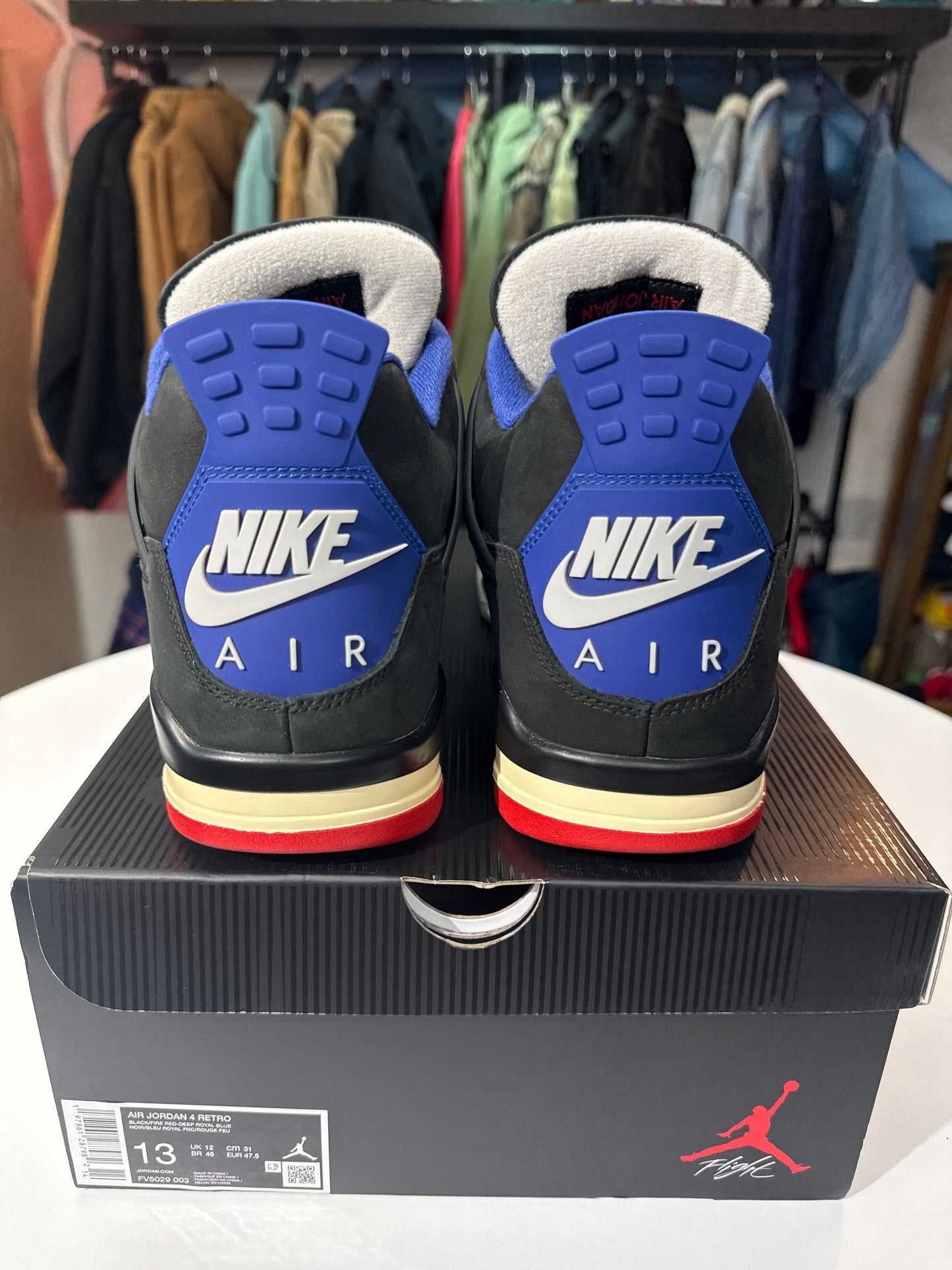 Preowned Jordan 4 Rare Air (White Lettering)