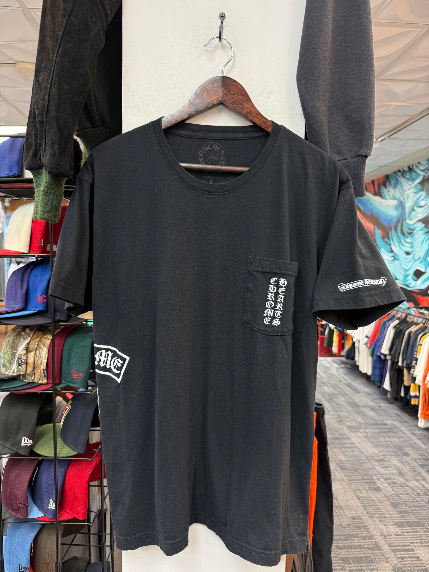 Chrome Hearts Multi-logo Pocket Tee