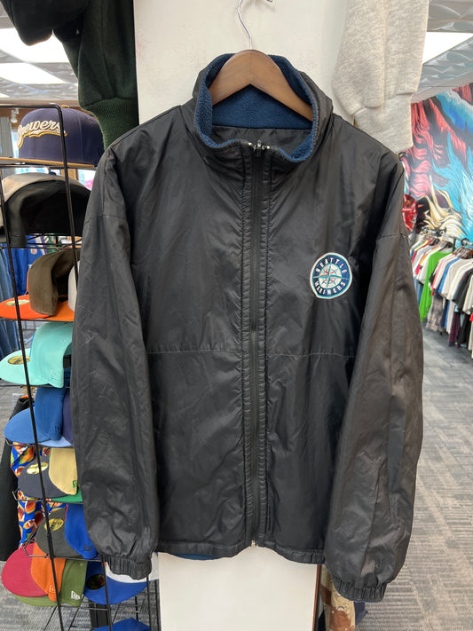 Vintage Reversible Mariners Full Zip Jacket