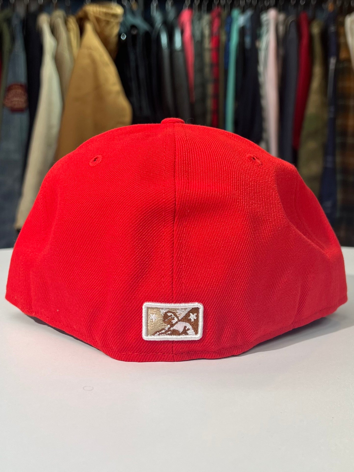 Minor League Baseball Red Fitted Hat