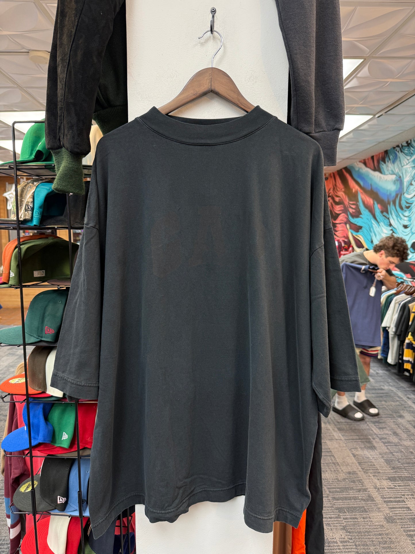 Yeezy GAP Balenciaga Dove Black Tee
