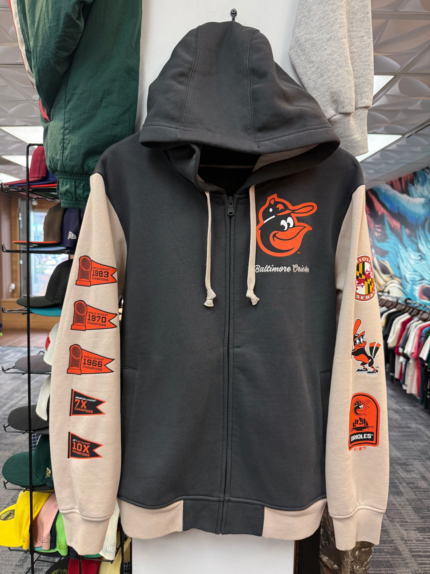 Baltimore Orioles Hooded Full Zip