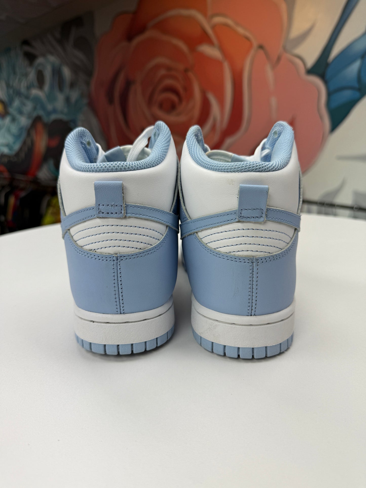 Preowned Nike Dunk High Aluminum