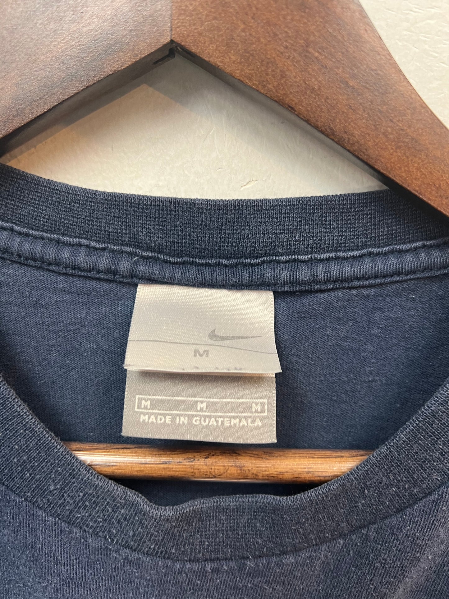 Vintage Nike Blue Center Swoosh Tee