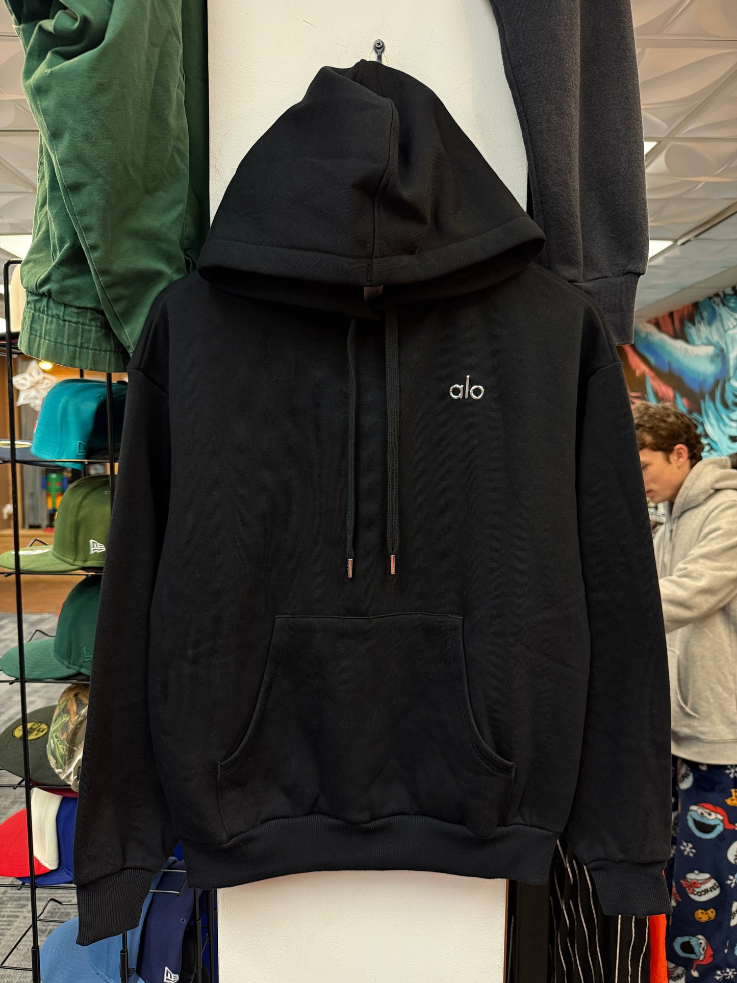 New Alo Black Hoodie