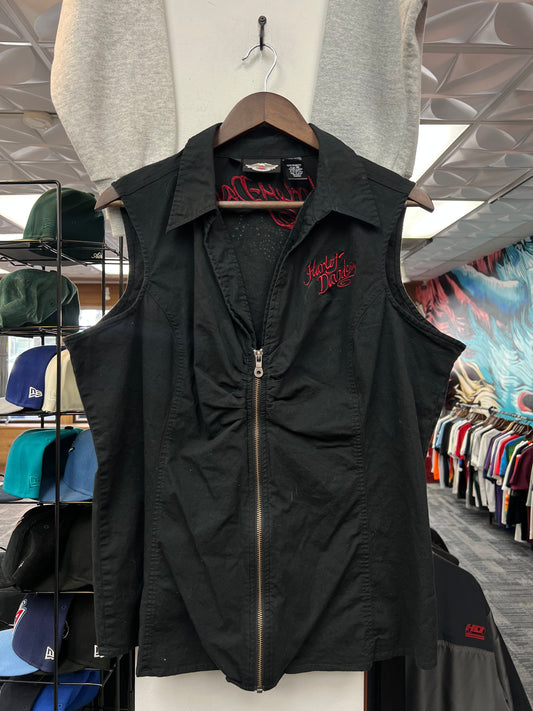 Harley Davidson Black Vest