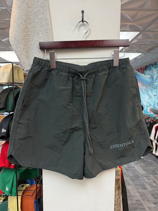 Essentials Black Shorts