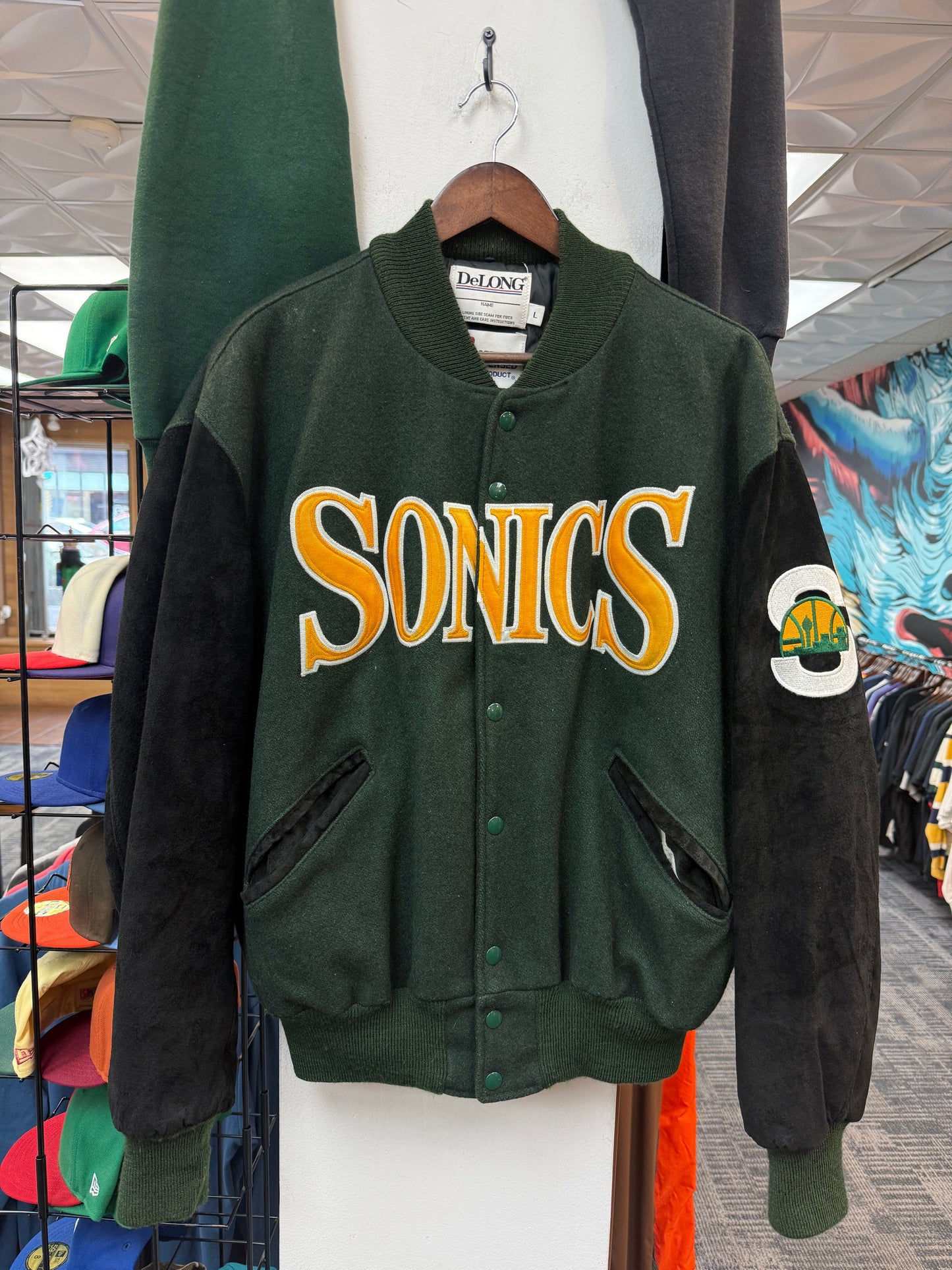 Vintage Sonics Varsity Jacket