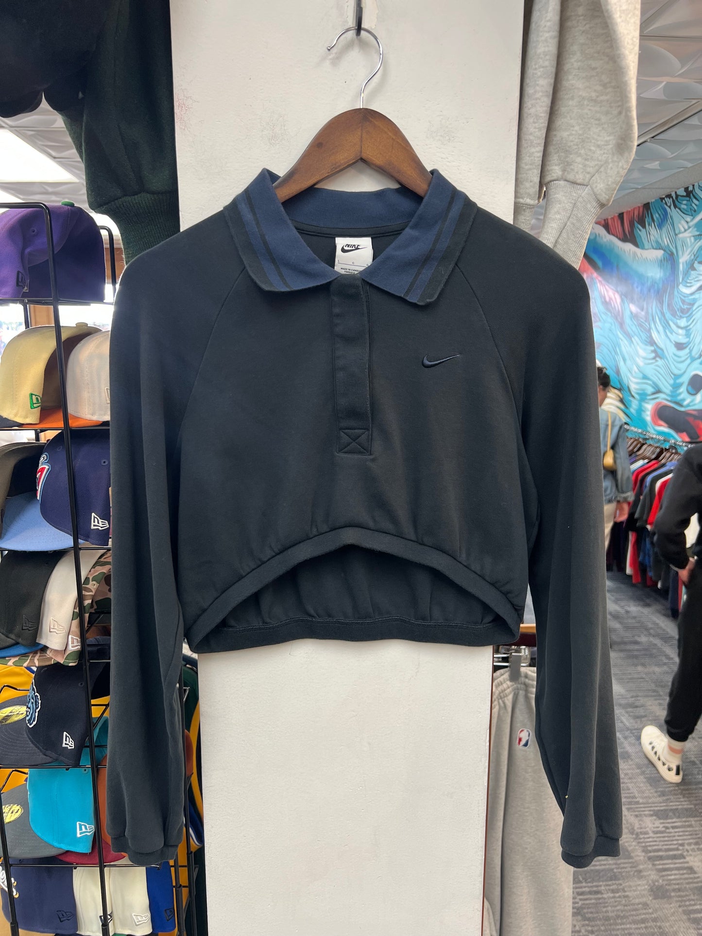 Nike Sportswear Collection Cropped L/S Polo