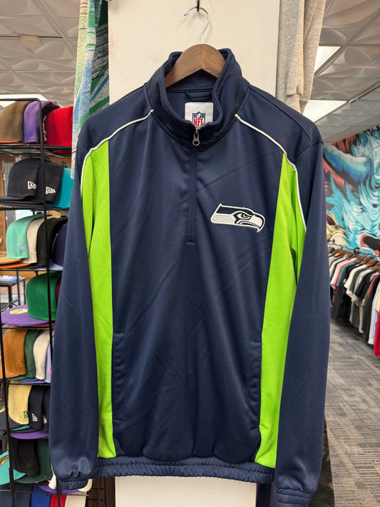 Seahawks Quarter Zip Jacket