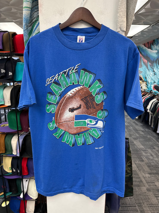 Vintage 1996 Logo 7 Seahawks Tee