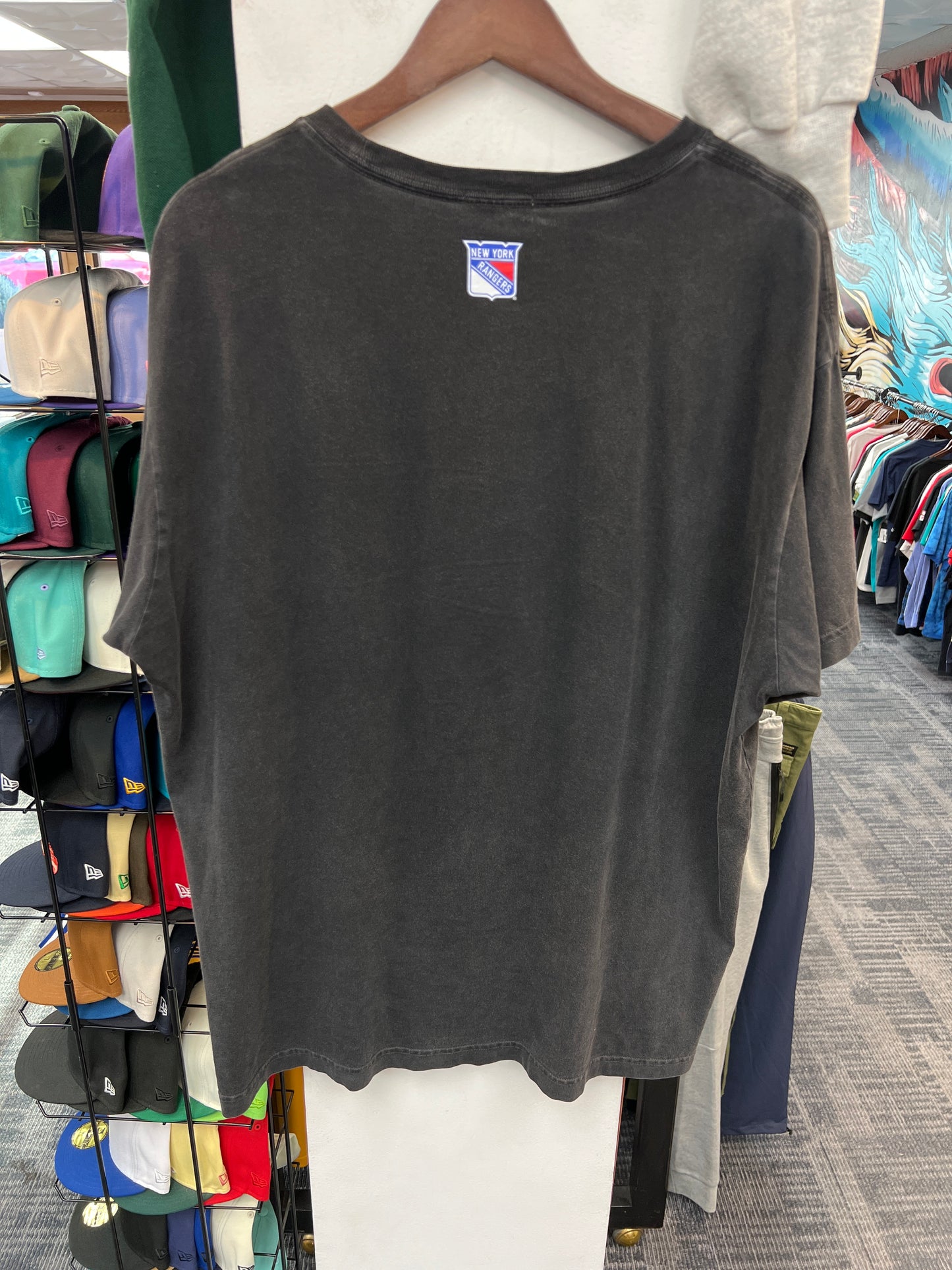 Kith x NY Rangers On Ice Vintage Tee