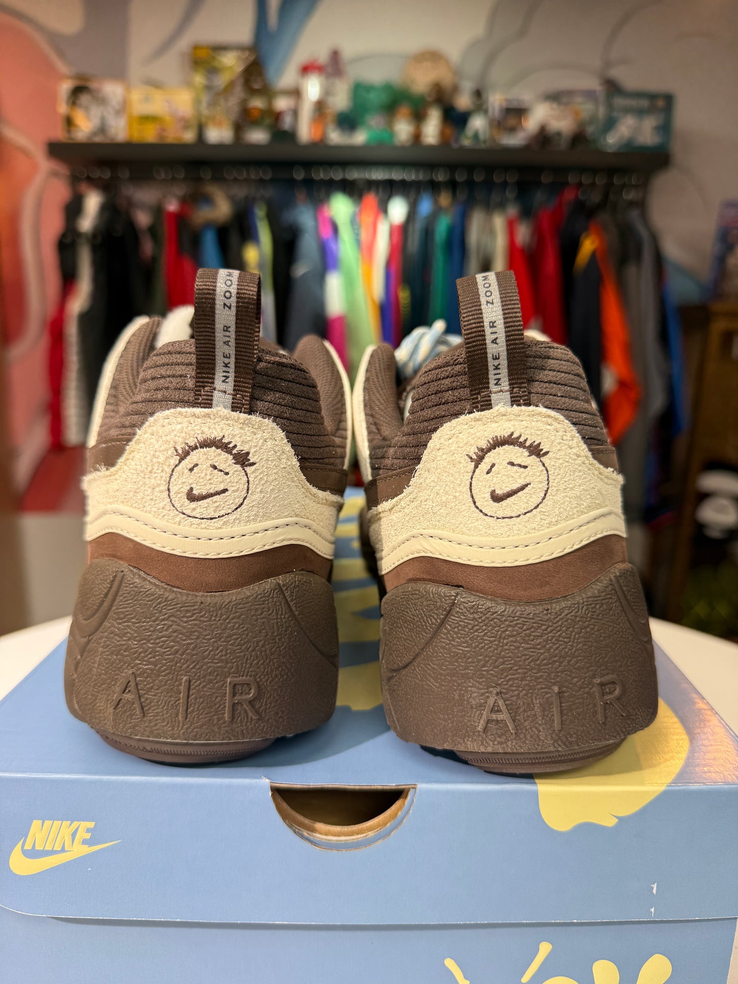 New Leche Blue Travis Scott Zoom Field Jaxx